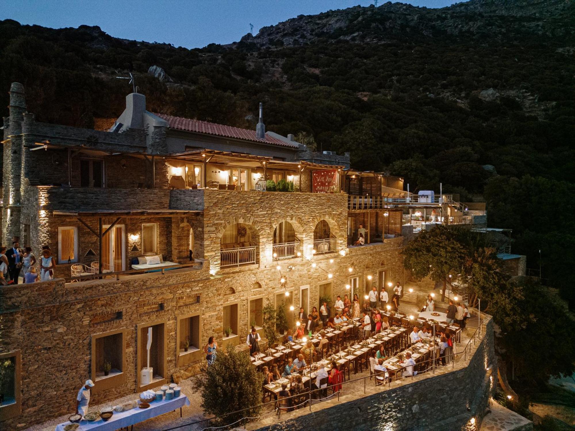 Aegean Castle Andros - Adults Only Aparthotel Αγία Ελεούσα Εξωτερικό φωτογραφία